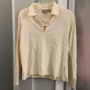 Women's 100% cotton long sleeve shirt